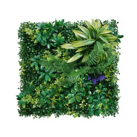 Artificial Grass Wall Panels, 12 PCS 20 x 20 inch, 3D Combination Greenery Boxwood Panel for Indoor Outdoor Green Decor & Ivy Fence Covering
