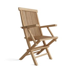CLASSIC FOLDING ARMCHAIR (2-PC)